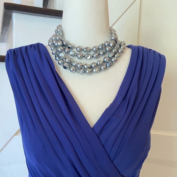 Tadashi Shiji Purple Evening Dress - Picture 4 of 13